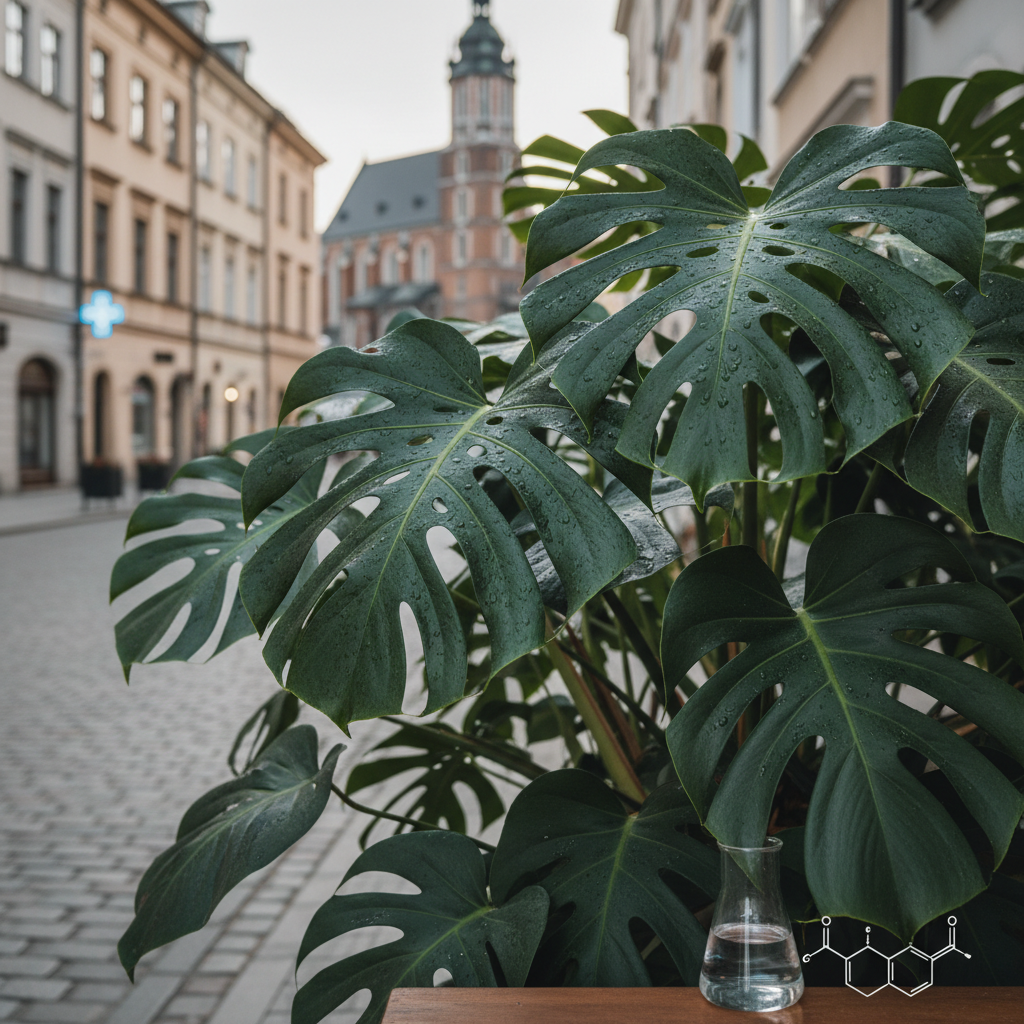 Monstera a weterynarz w Krakowie: czy roślina jest trująca?